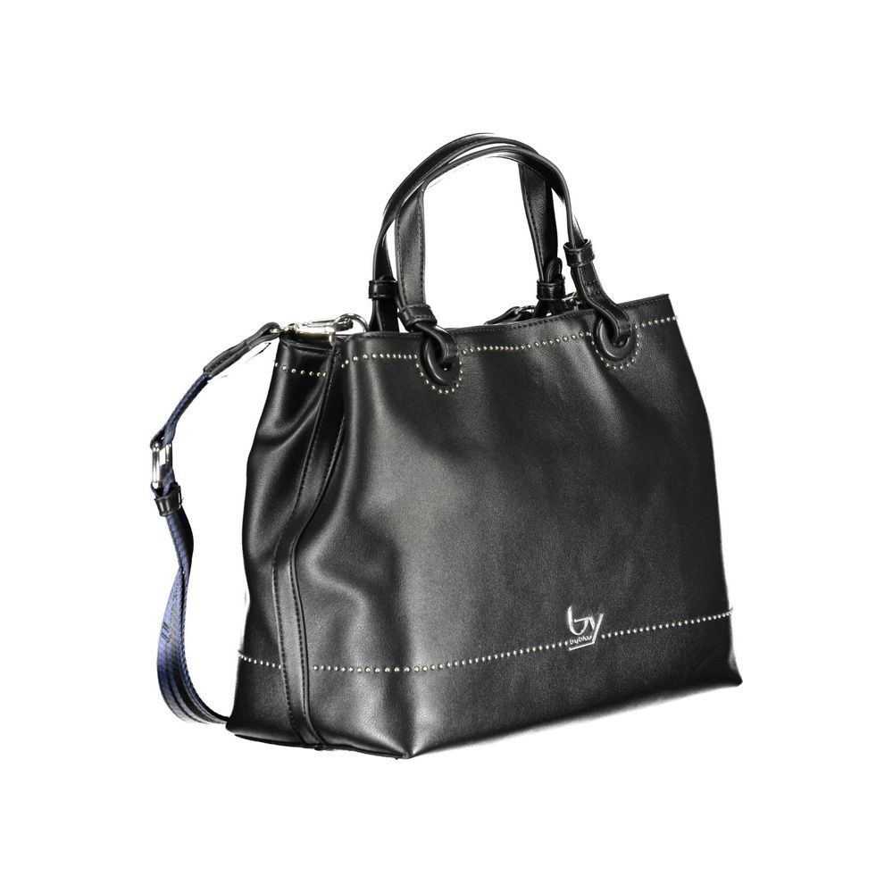 Nero Polyurethane Women Handbag - ventzia