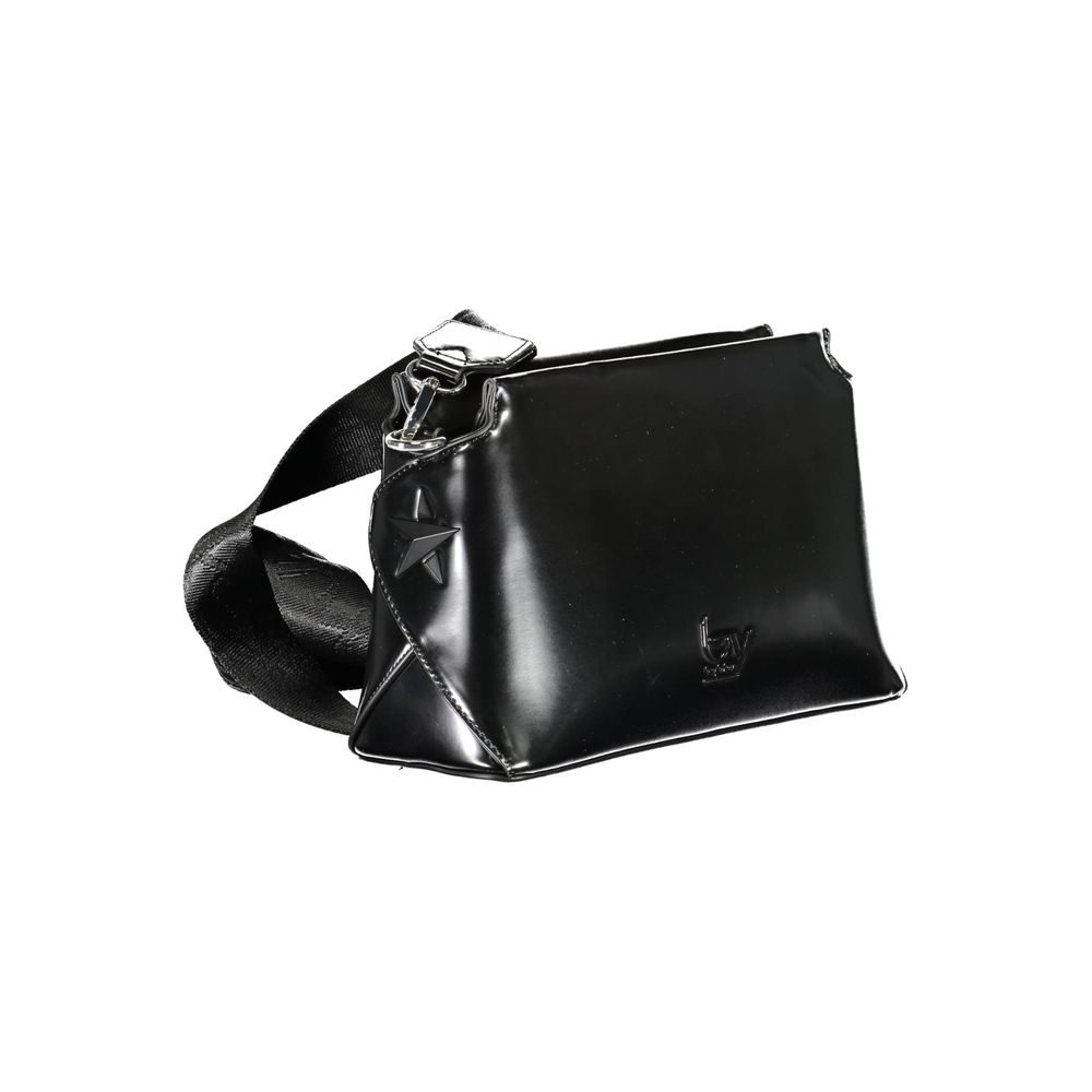 Nero Polyurethane Women Handbag - ventzia