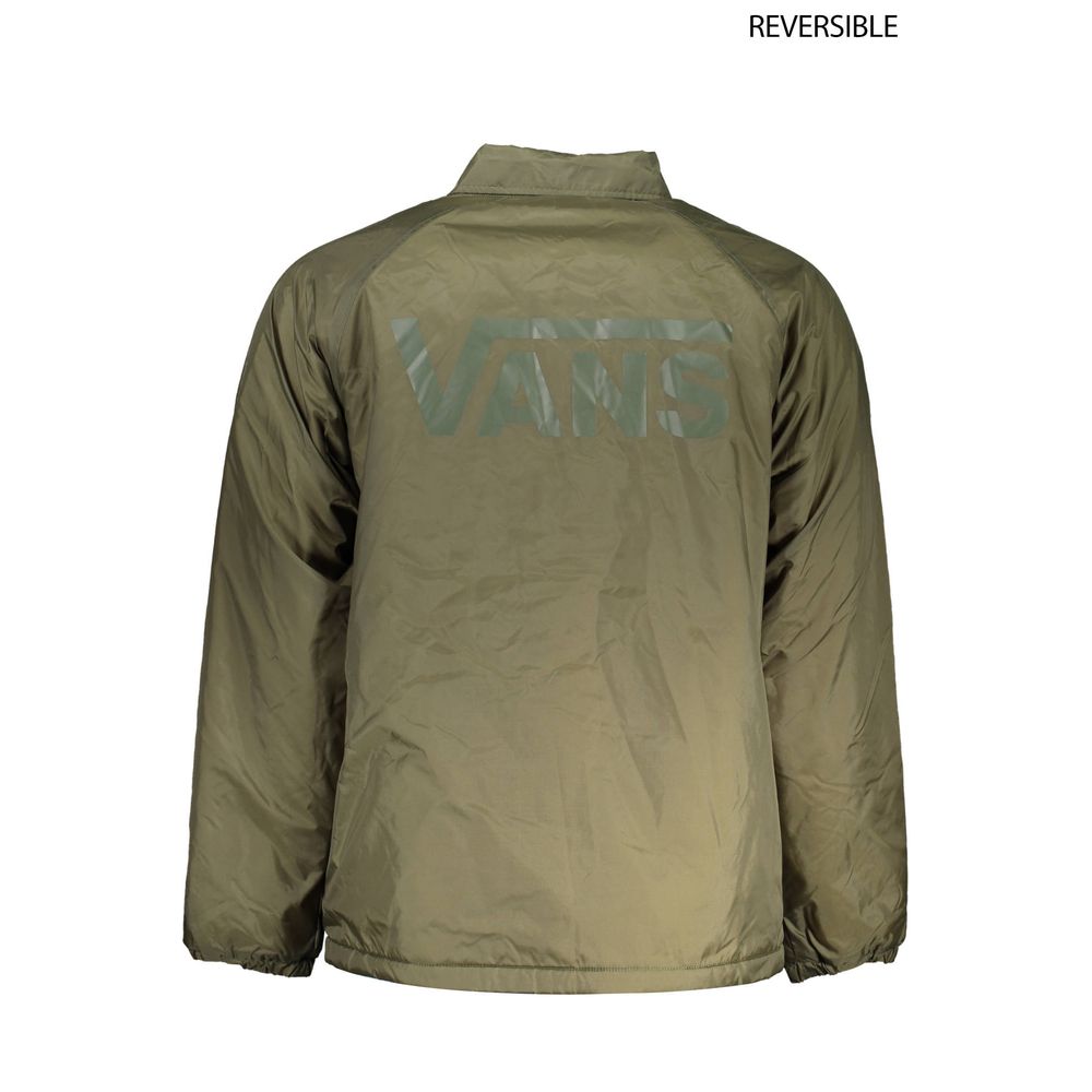 Green Nylon Men's Jacket - ventzia