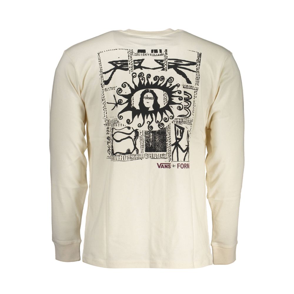 White Cotton Men's T-Shirt - ventzia