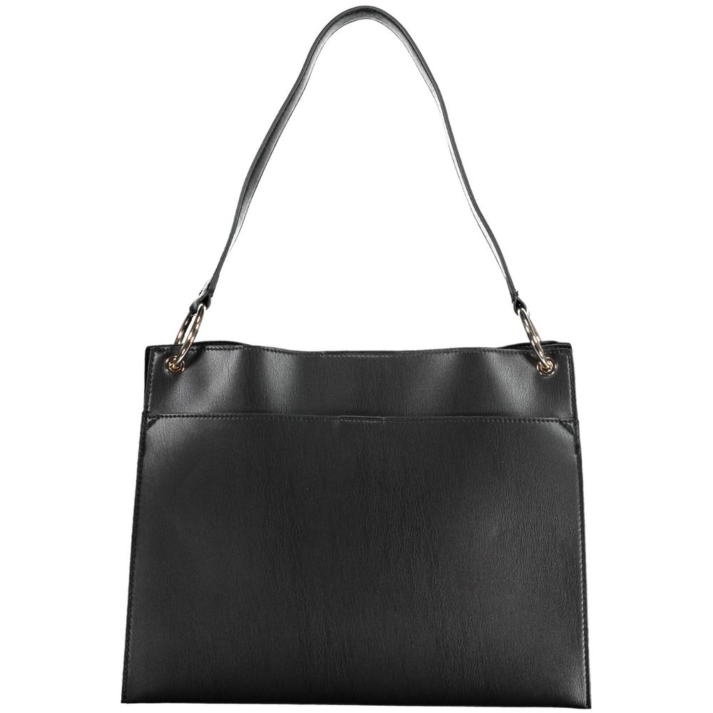 Black Polyethylene Handbag - ventzia