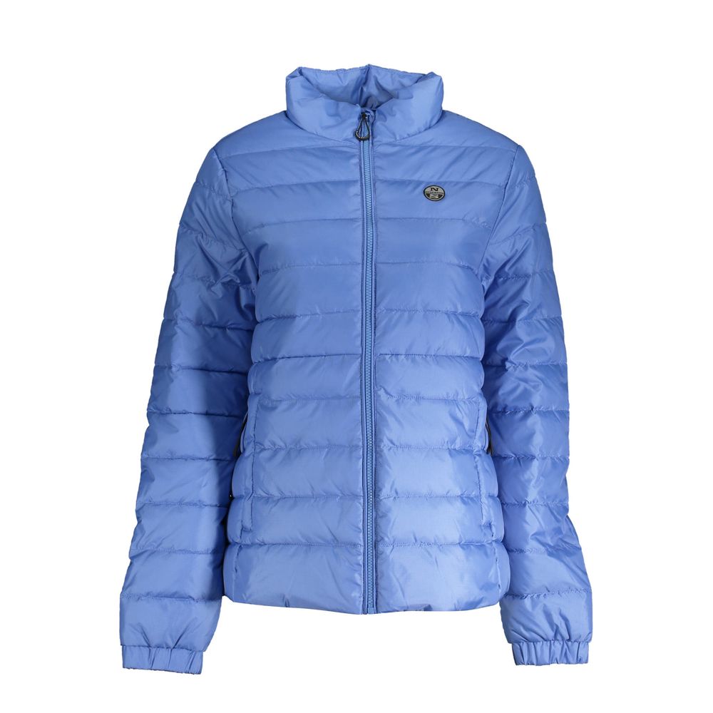 Azzurro Polyester Women Jacket - ventzia