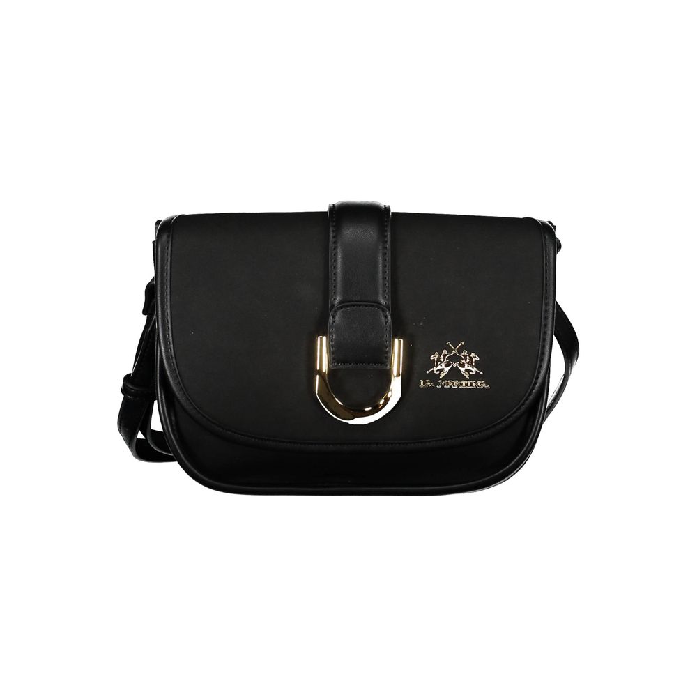 Nero Polyurethane Women Shoulder Bag - ventzia