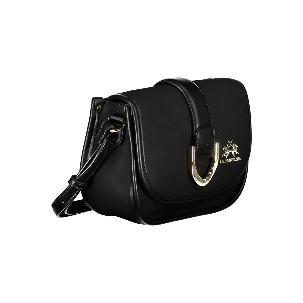 Nero Polyurethane Women Shoulder Bag - ventzia