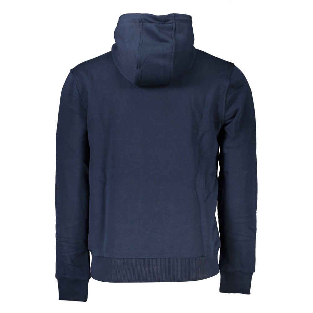 Blue Cotton Men's Sweatshirt - ventzia