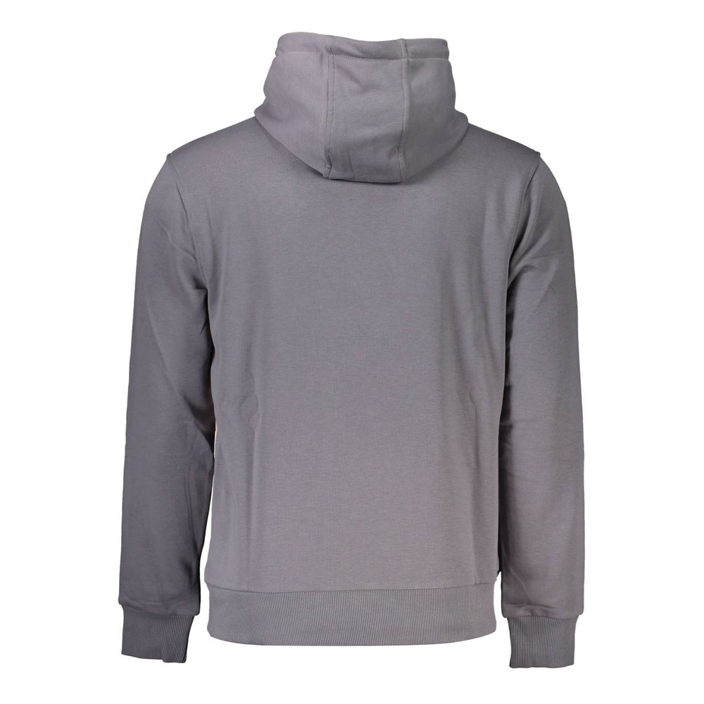 Gray Cotton Men Sweater - ventzia