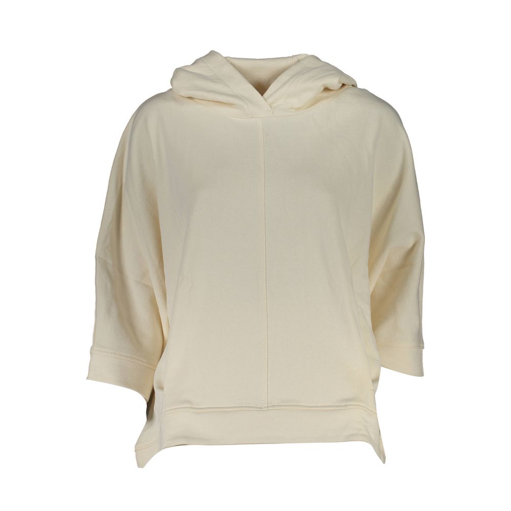 Bianco Cotton Women Sweatshirt - ventzia