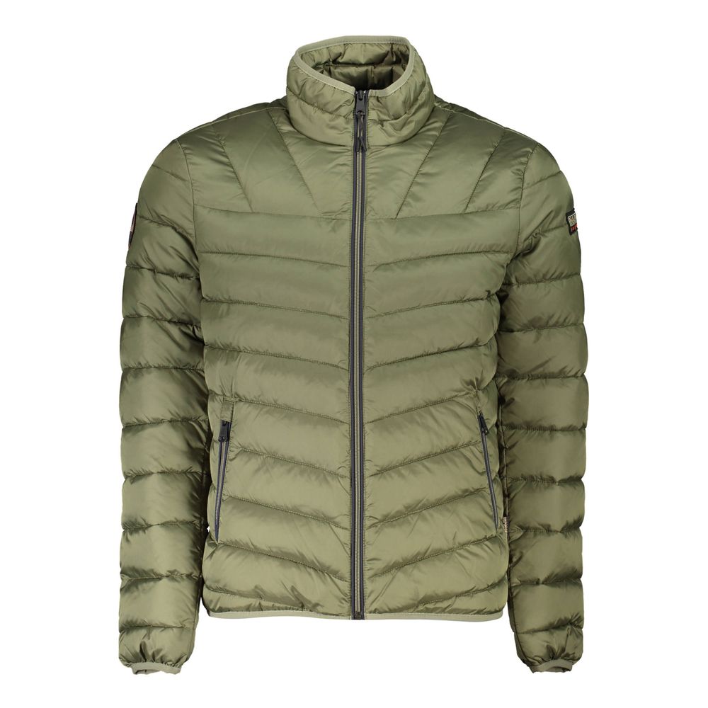 "Verde Polyamide Men's Jacket" - ventzia