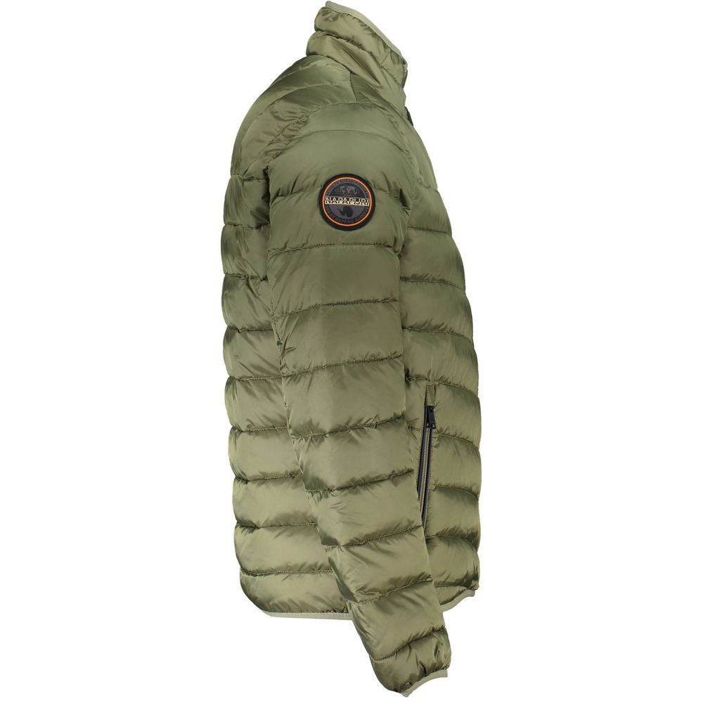 "Verde Polyamide Men's Jacket" - ventzia