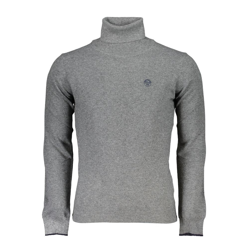 Grigio Poliammide Men Sweater - ventzia