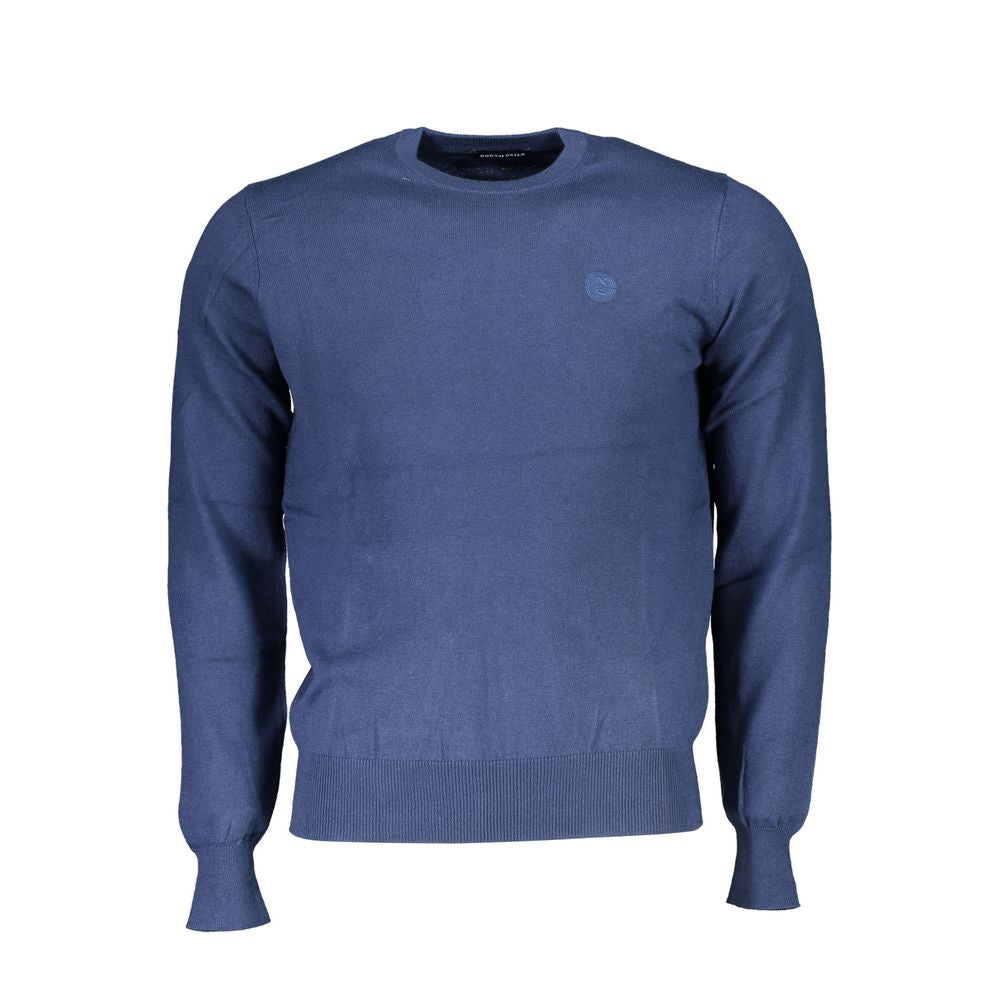 Blue Poliammide Men's Sweater - ventzia