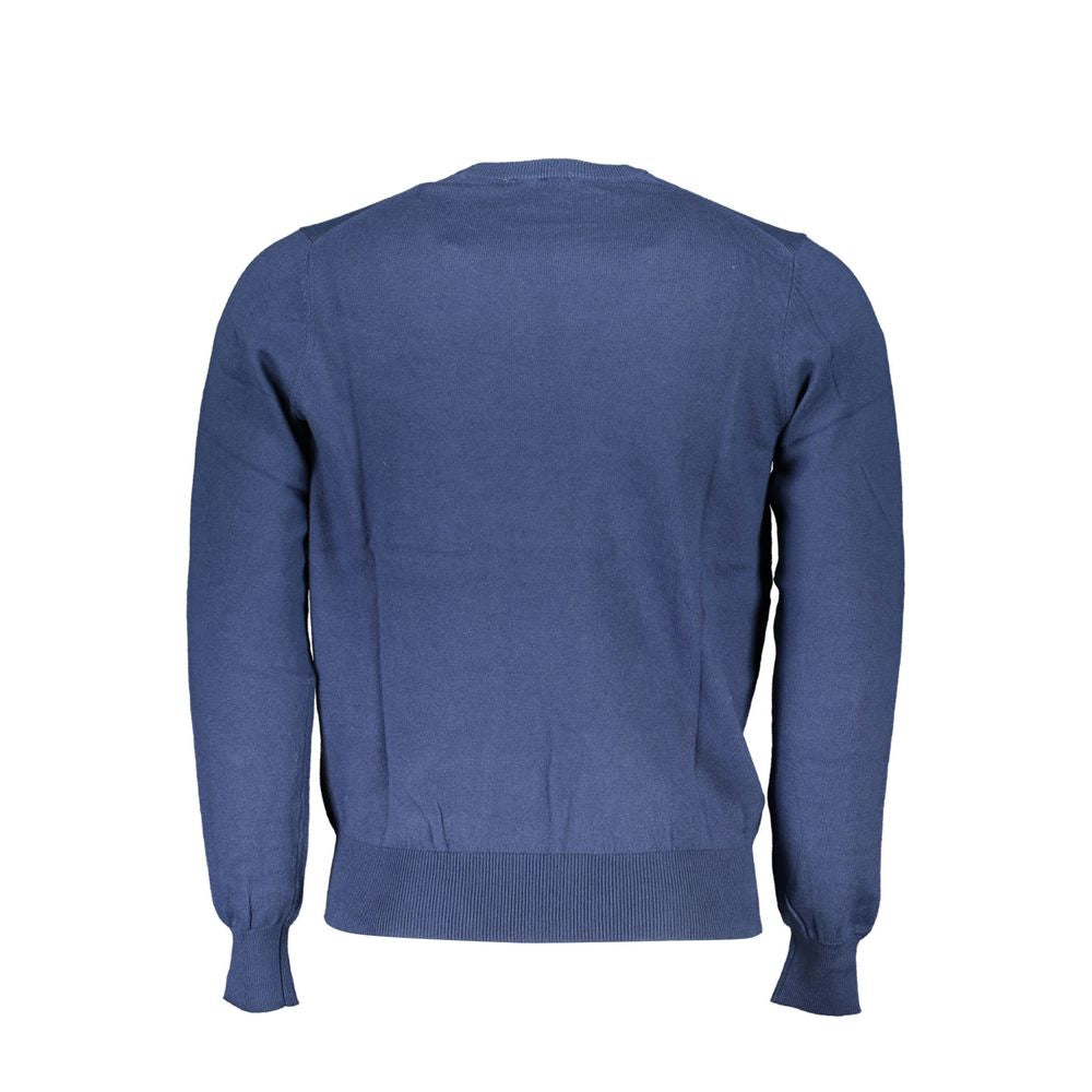Blue Poliammide Men's Sweater - ventzia