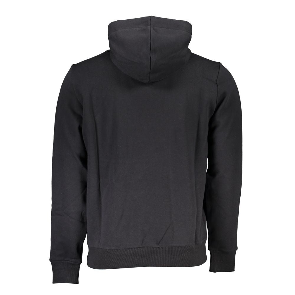 Black Cotton Men Sweater - ventzia
