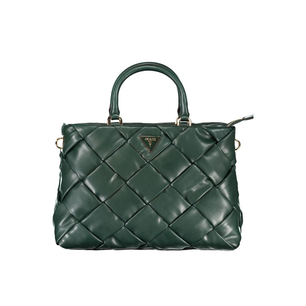 Green Polyethylene Handbag - ventzia