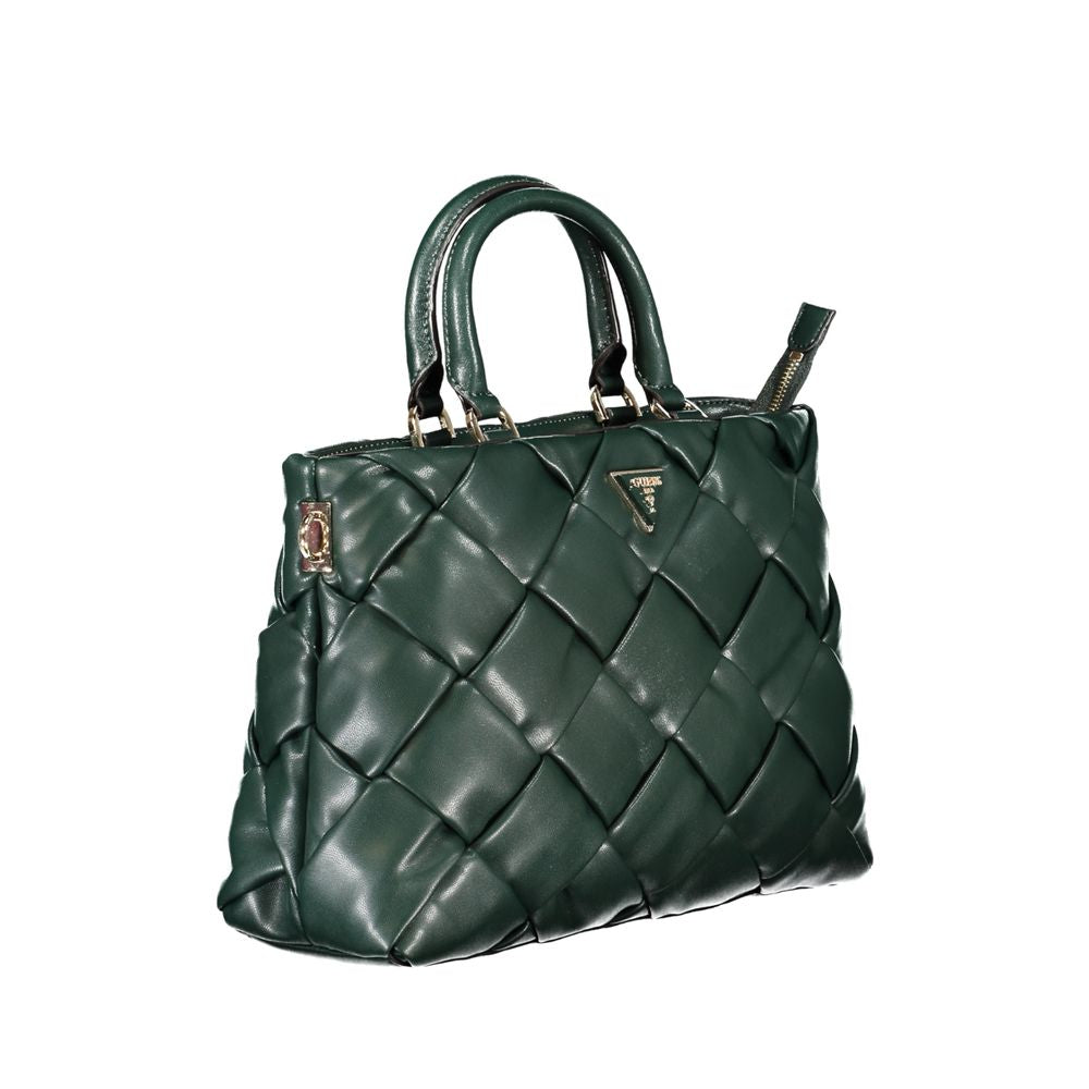 Green Polyethylene Handbag - ventzia