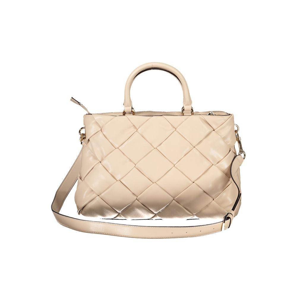 Pink Polyethylene Handbag - ventzia