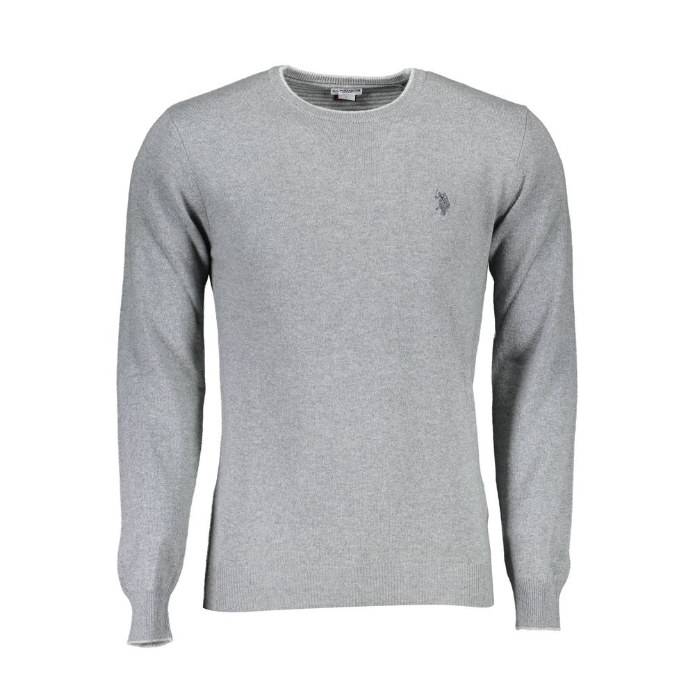 Grigio Wool Men Sweater - ventzia
