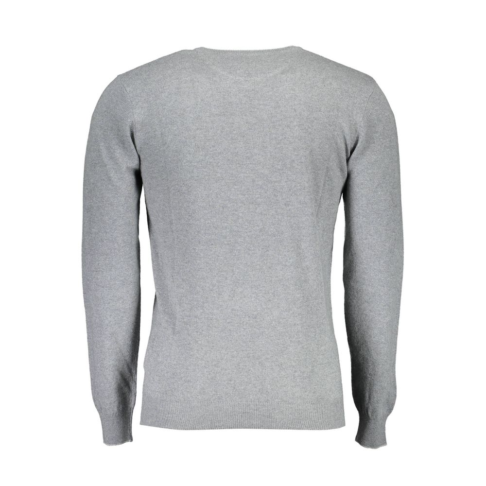 Grigio Wool Men Sweater - ventzia