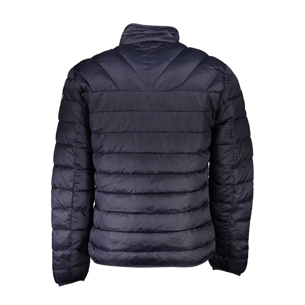 Blue Polyamide Men's Jacket - ventzia