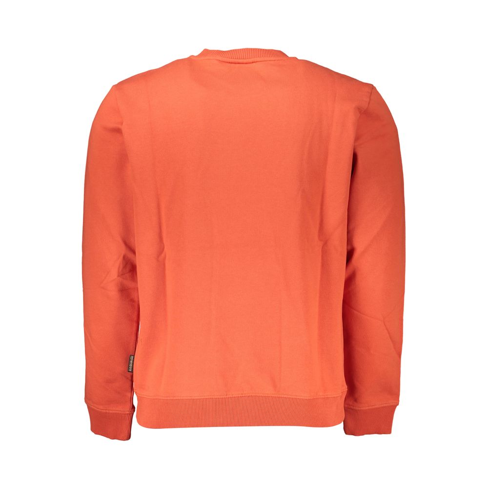 Red Cotton Sweatshirt - ventzia