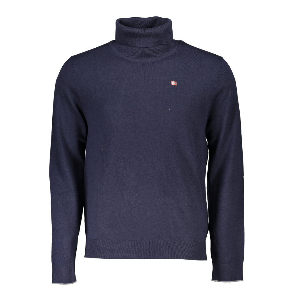 Blue Tessuto Men Sweater - ventzia