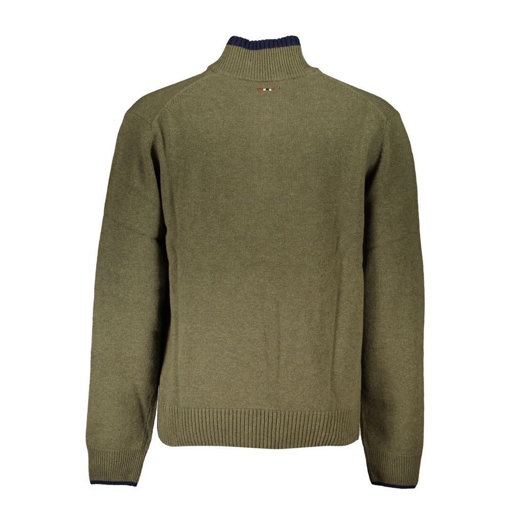 Verde Tessuto Men Sweater - ventzia