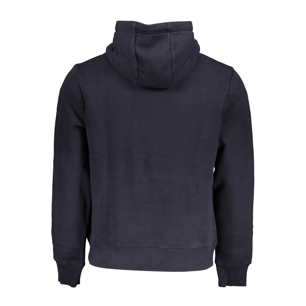 Blue Cotton Men Sweater - ventzia