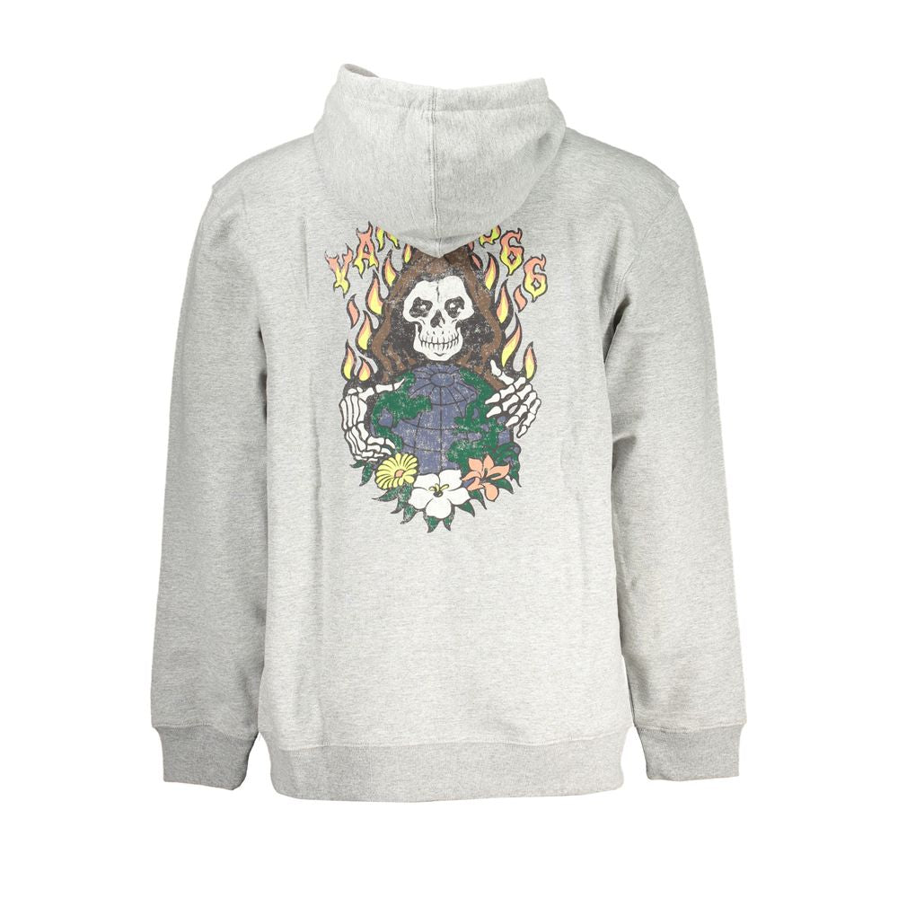 Grigio Cotton Men's Hoodie - ventzia