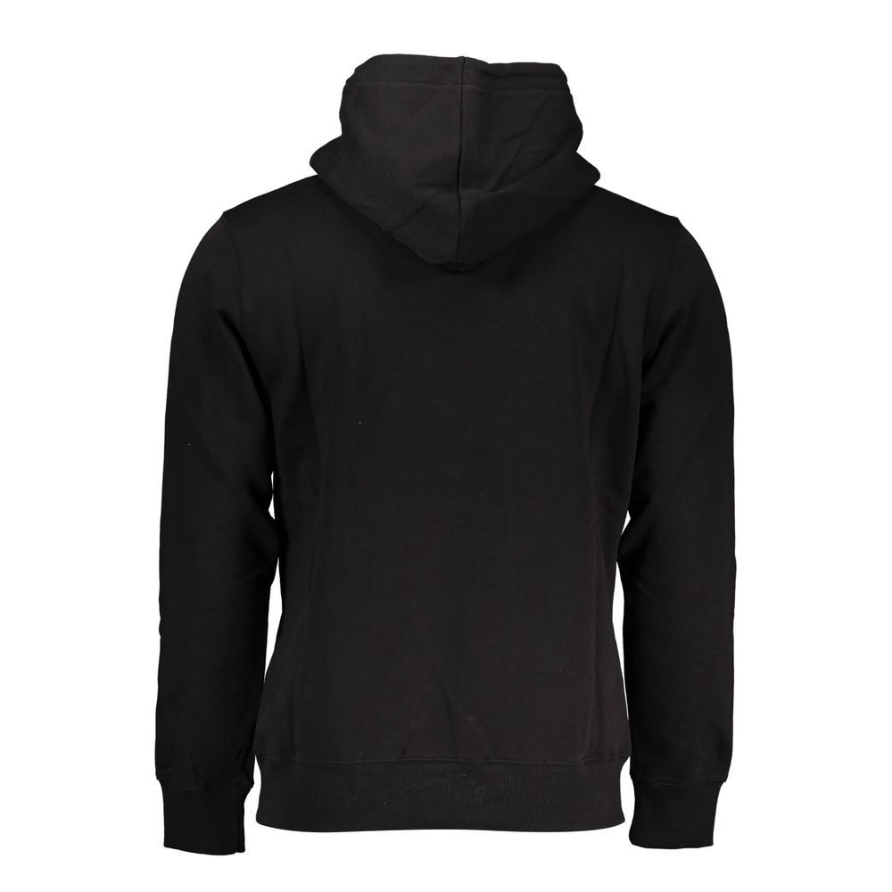 Black Cotton Men Sweater - ventzia