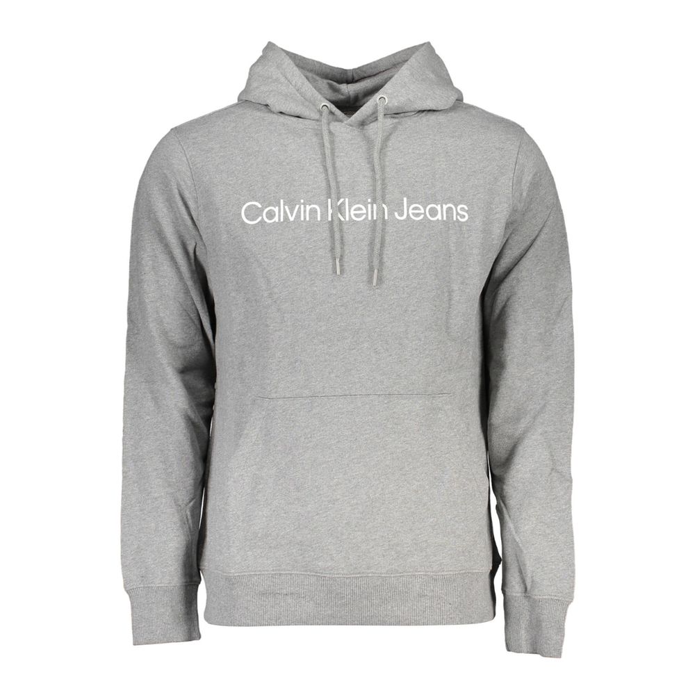 Grigio Cotton Men's Sweatshirt - ventzia