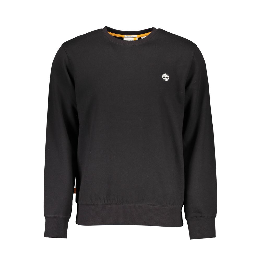 Black Cotton Men Sweater - ventzia