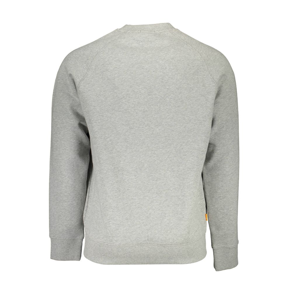 Grey Cotton Men Sweatshirt - ventzia