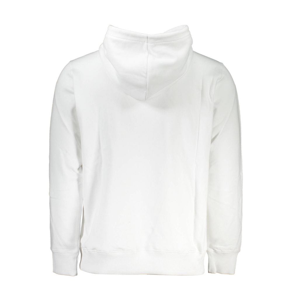 White Cotton Men Sweatshirt - ventzia