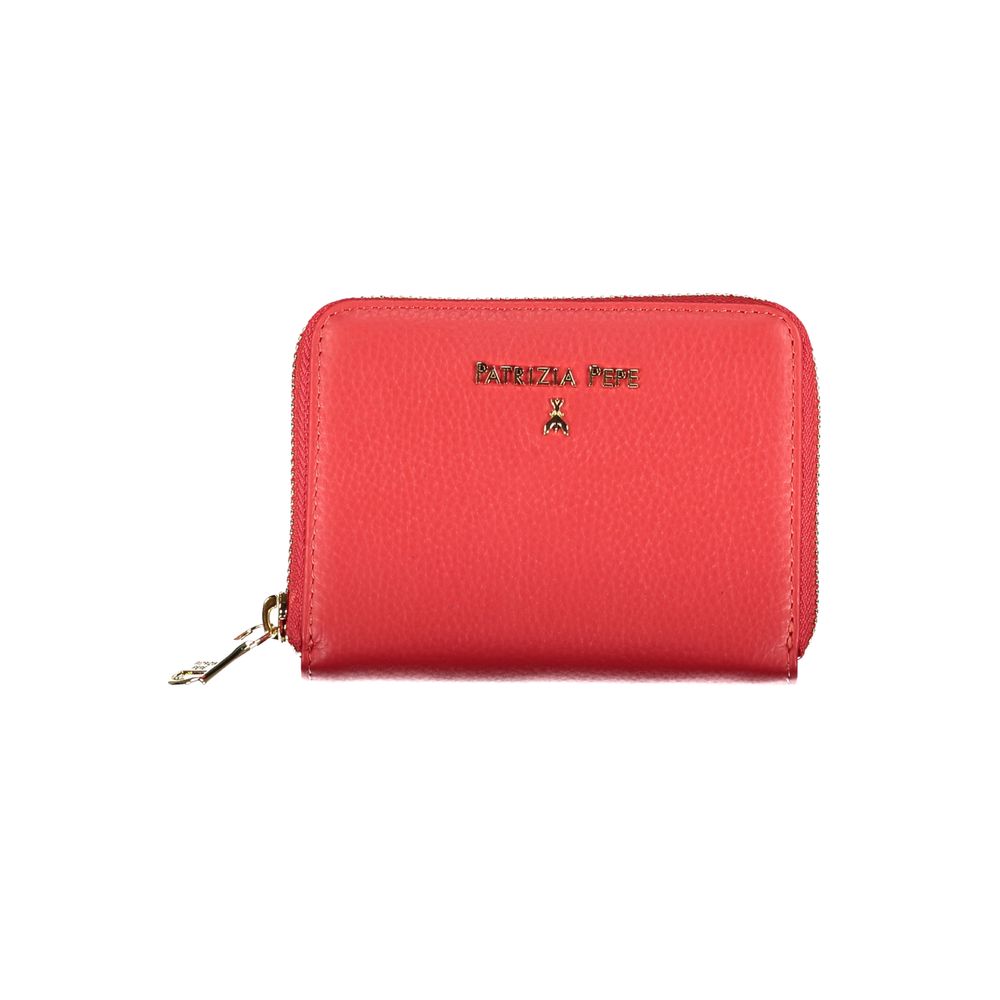 Rosso Poliuretano Woman Wallet - ventzia