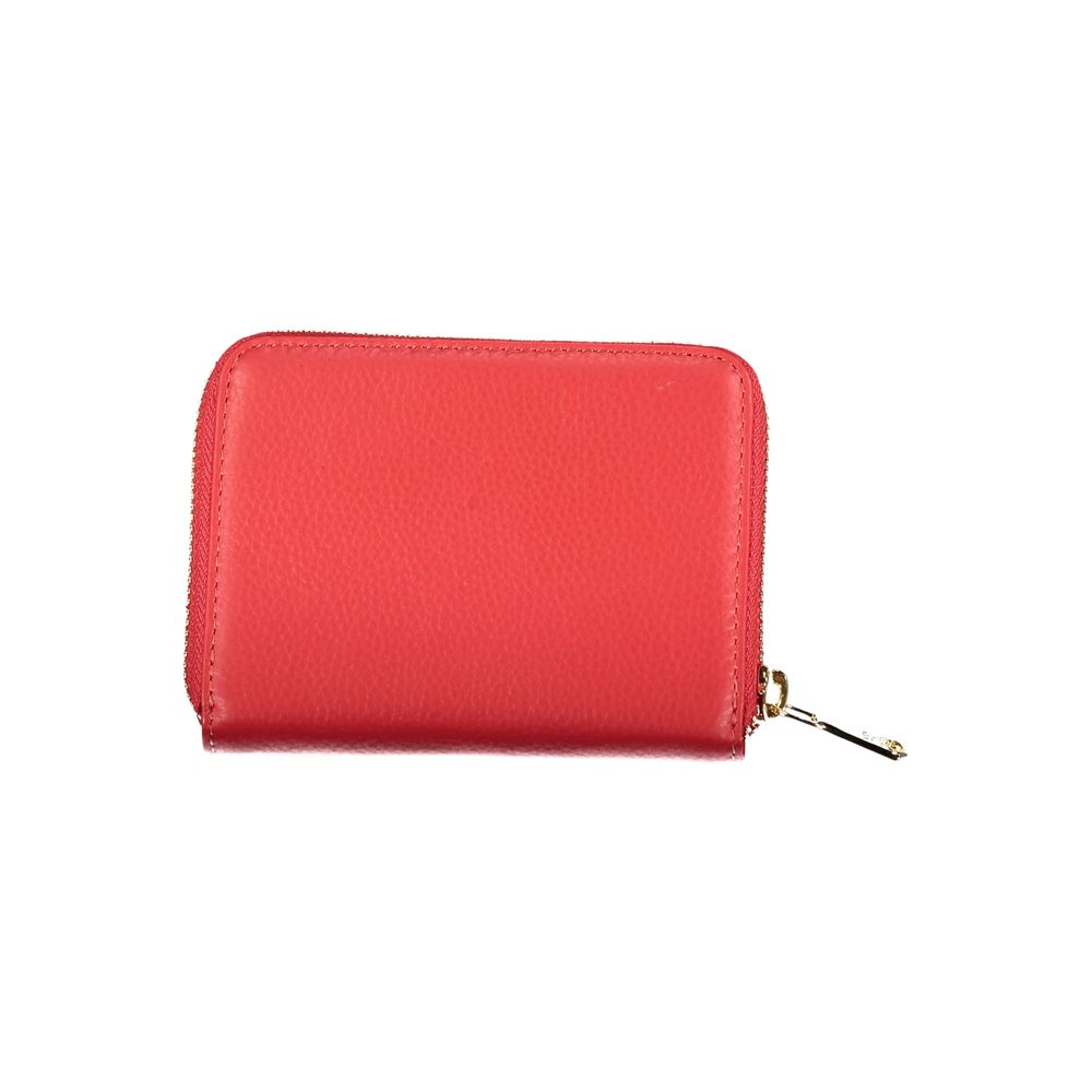 Rosso Poliuretano Woman Wallet - ventzia