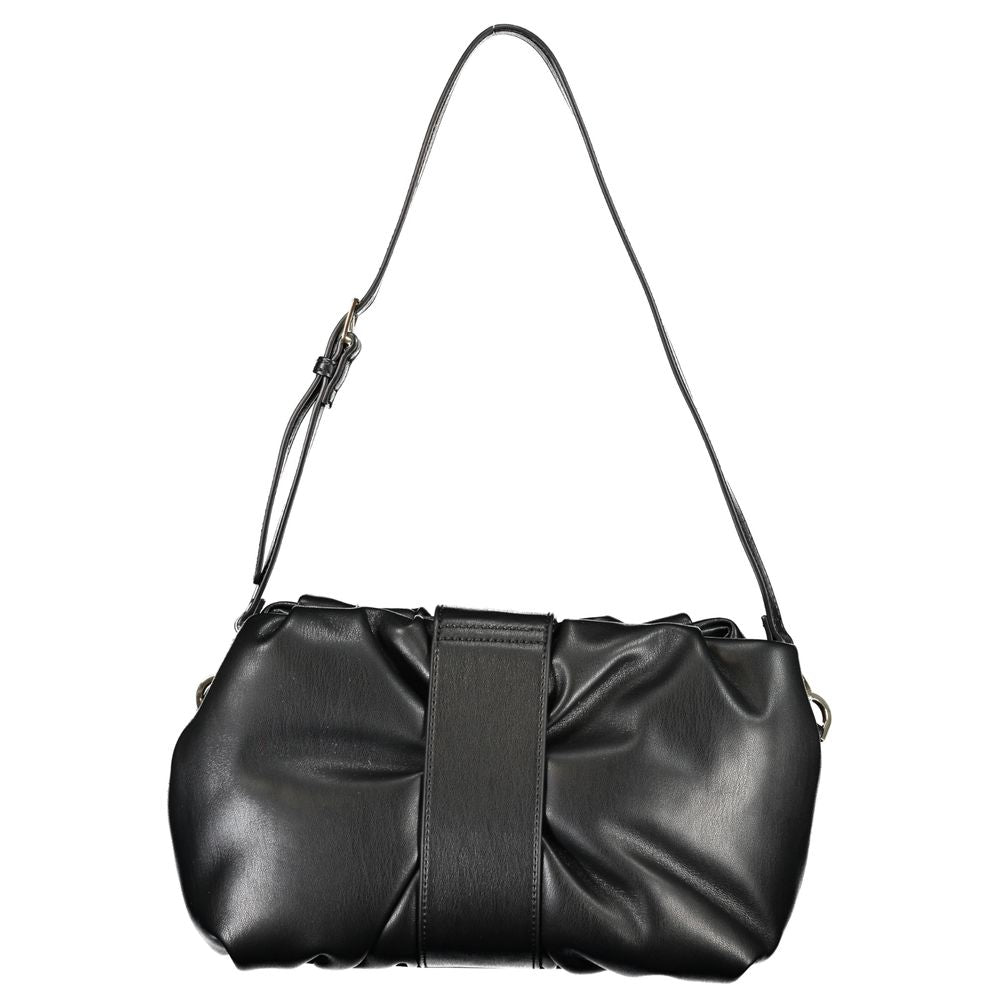 Nero Poliuretano Women Handbag - ventzia