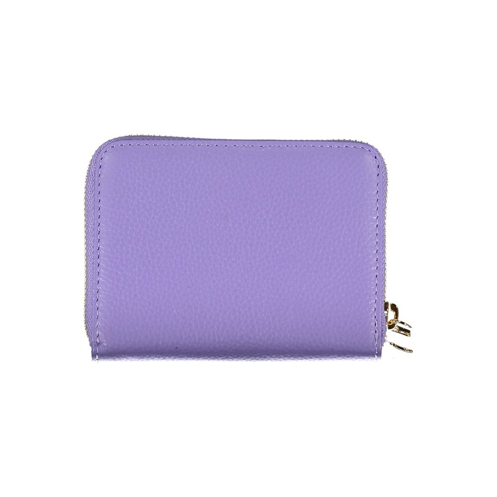 Viola Poliuretano Women Wallet - ventzia