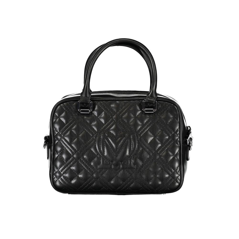 Black Polyethylene Handbag - ventzia