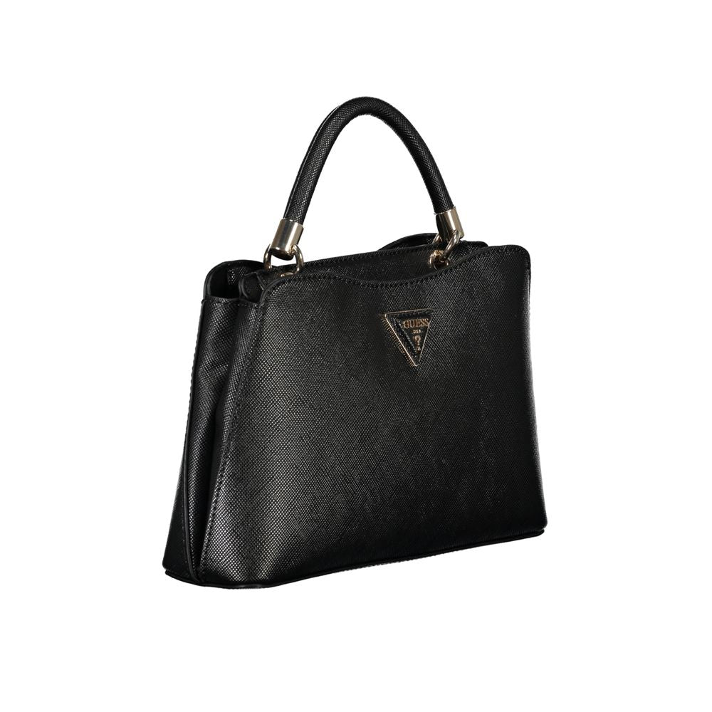 Black Polyethylene Handbag - ventzia