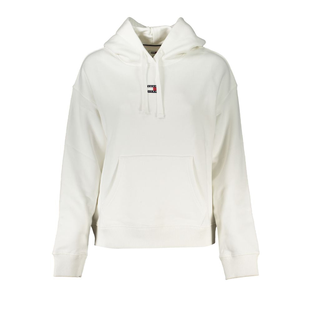 Bianco Cotton Women Sweatshirt - ventzia