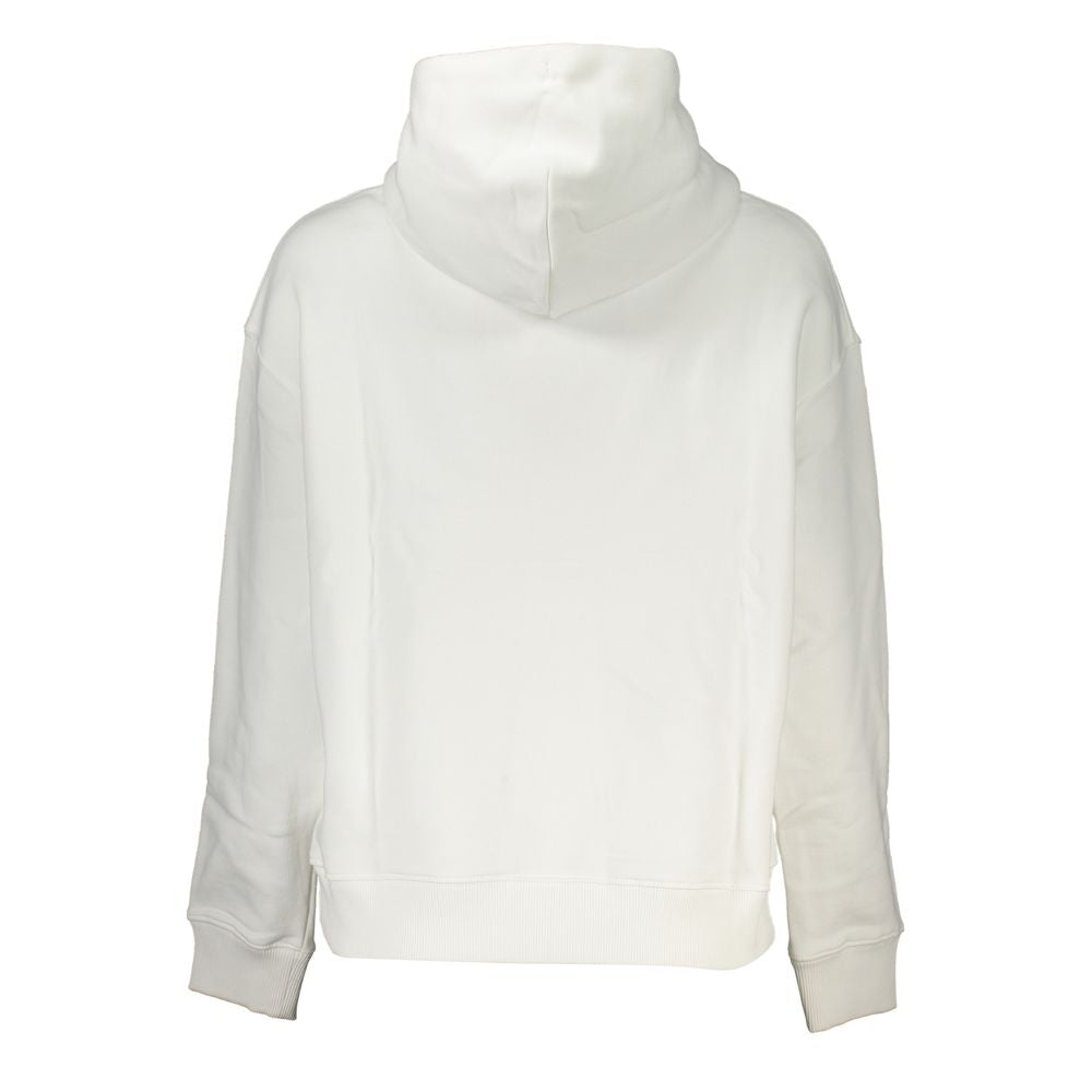Bianco Cotton Women Sweatshirt - ventzia