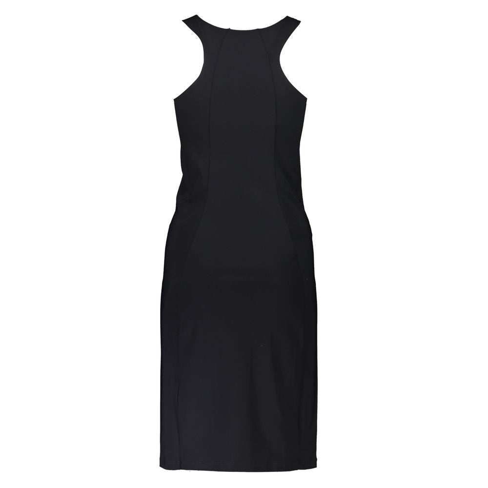 Black Poliammide Women Dress - ventzia