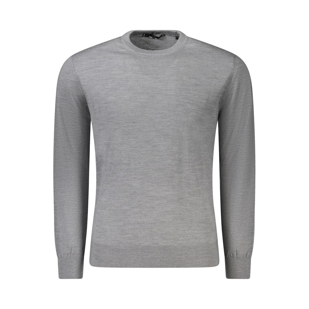 Grigio Lana Men Sweater - ventzia