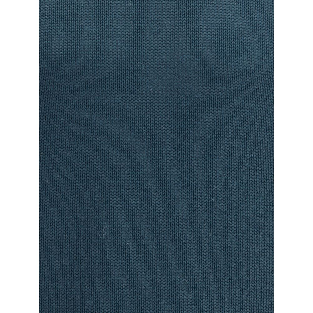 Green Merino Wool Turtleneck - ventzia