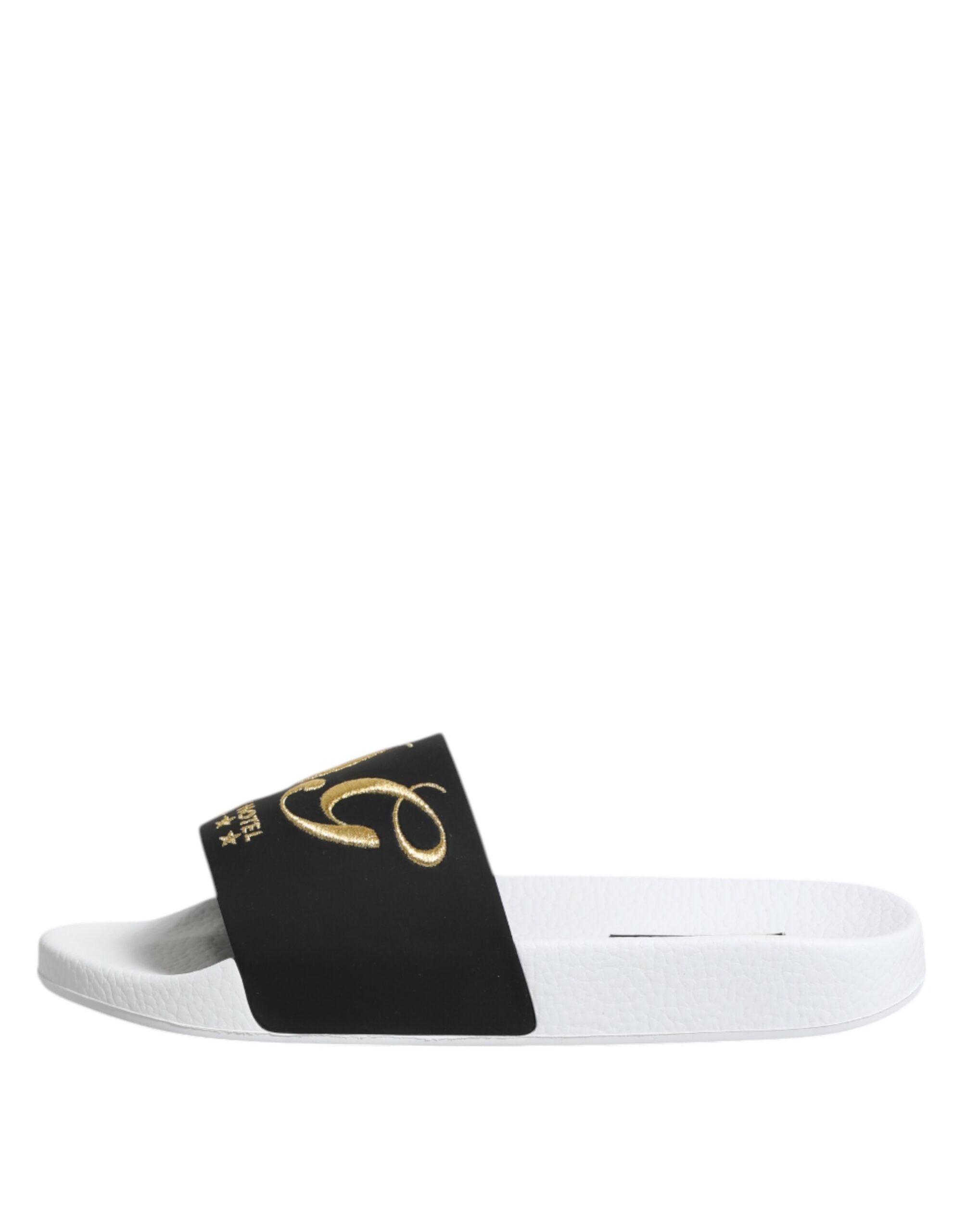 White Black Leather Sandals Beachwear Shoes - ventzia