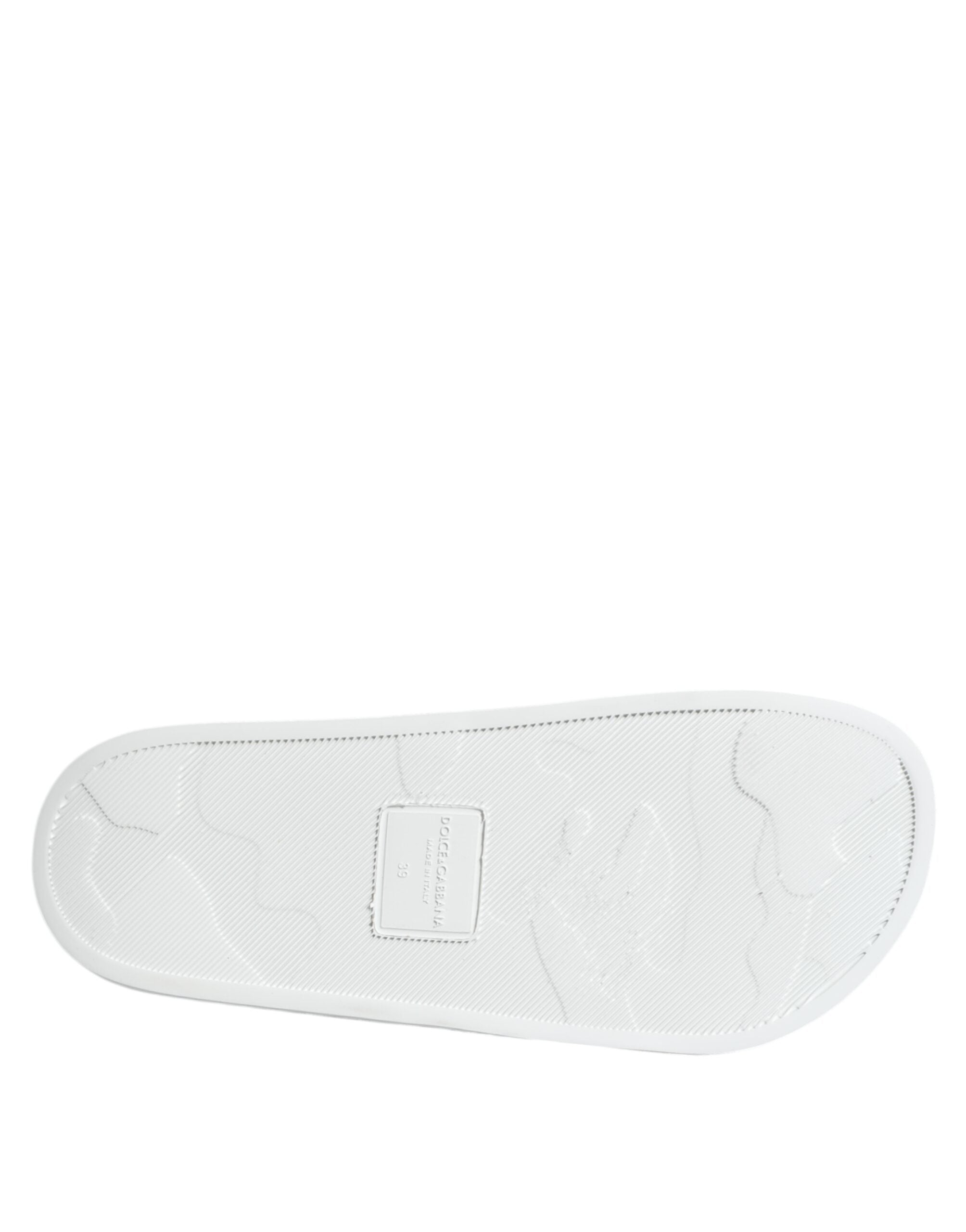 White Black Leather Sandals Beachwear Shoes - ventzia