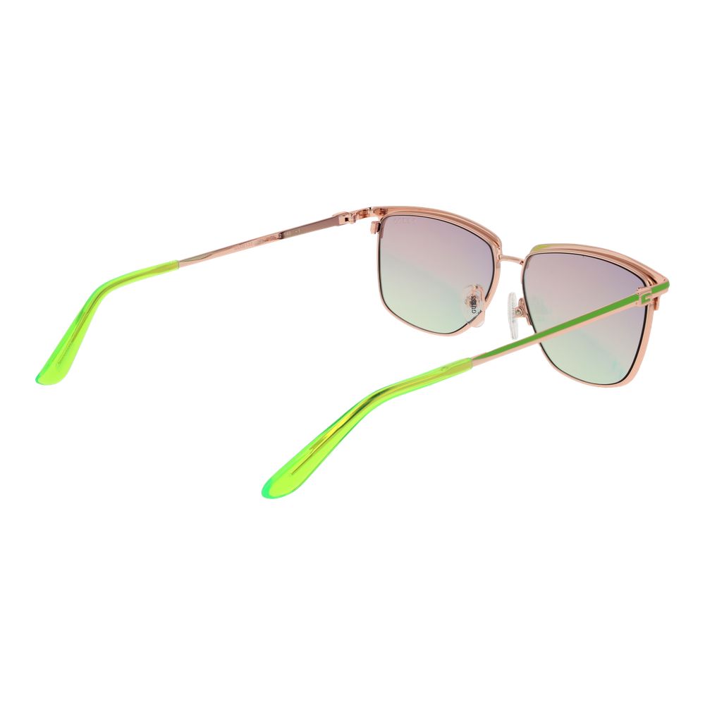 Bicolor Metal Sunglasses - ventzia