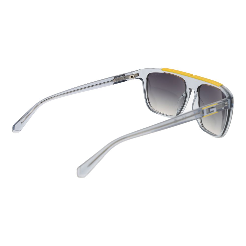 Gray Stainless Steel Sunglasses - ventzia