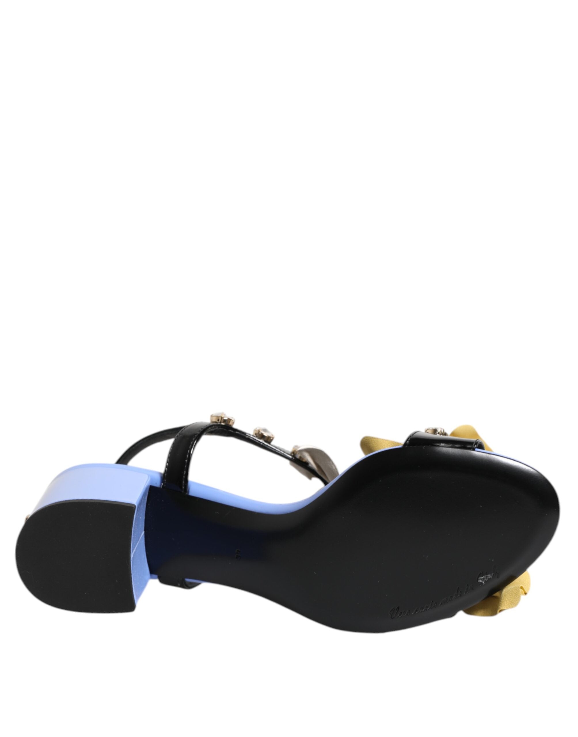 Multicolor Floral Crystal KEIRA Sandals Shoes - ventzia