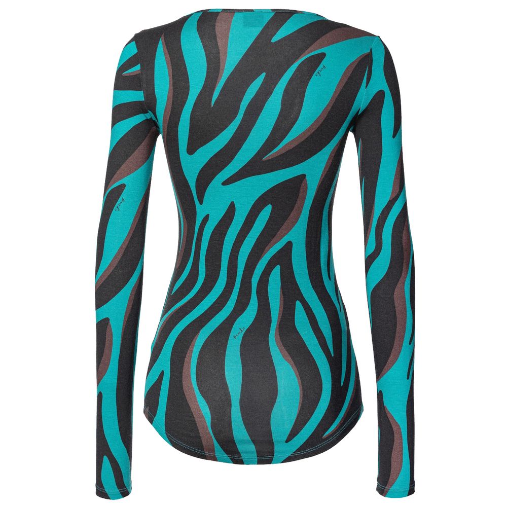 Green Viscose Sweater - ventzia